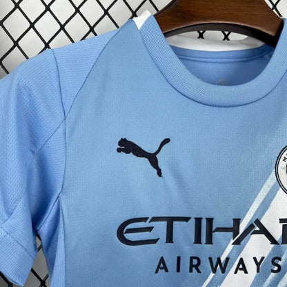 25-26 Kids Manchester City Home Jersey