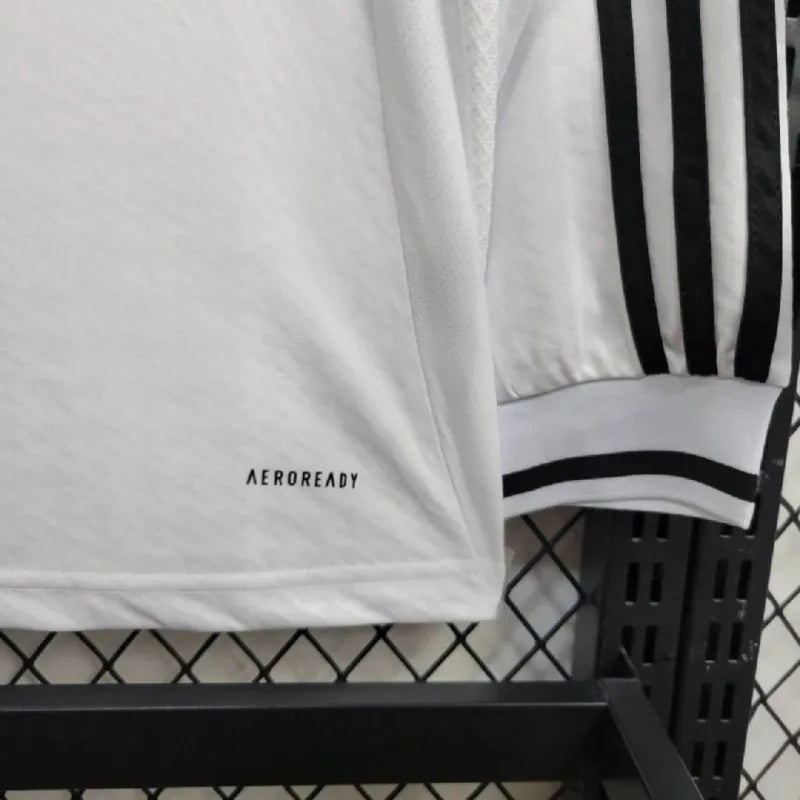 BELLINGHAM #5 Real Madrid Home Long Sleeve Replica Jersey 2024-25