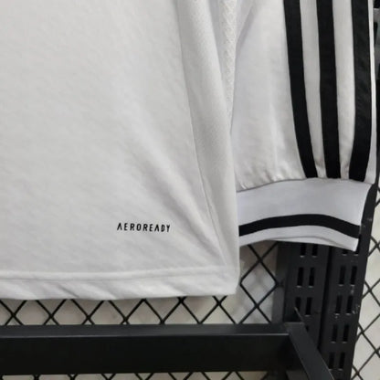 BELLINGHAM #5 Real Madrid Home Long Sleeve Replica Jersey 2024-25