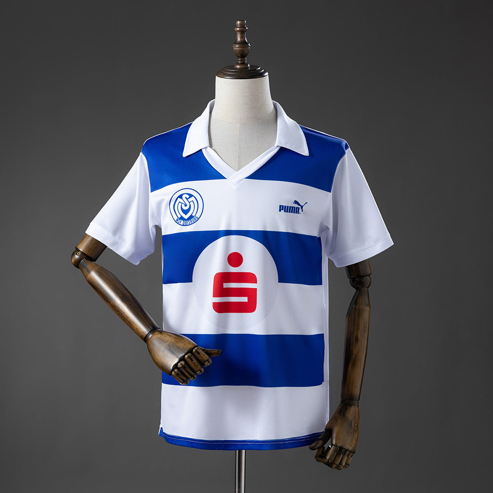 MSV Duisburg 90-91 Home Retro Jersey