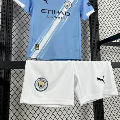 25-26 Kids Manchester City Home Jersey