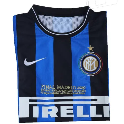 Inter Milan UCL Final 2009/10 Retro Home Jersey