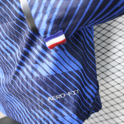 Player Version 2026 France Home Long Sleeve Jersey