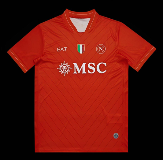 25-26 Napoli Red Goalkeeper Jersey