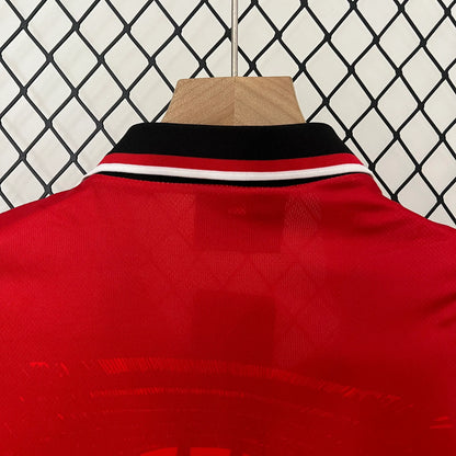 Manchester United 94-96 Home Retro Kid Kits Youth Apparels Jersey