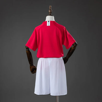 Manchester United 07-08 Home Retro Kids Kit