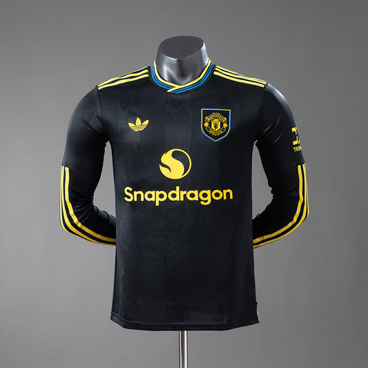 Manchester United 25-26 Third Away Player Version Long-sleeved Jersey