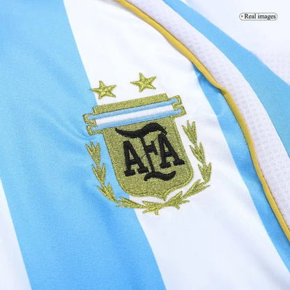 Retro Argentina World Cup 2006 Home Long Sleeve Jersey