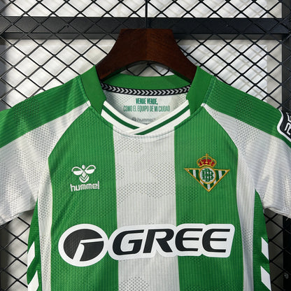 25-26 Kids Real Betis Home Jersey