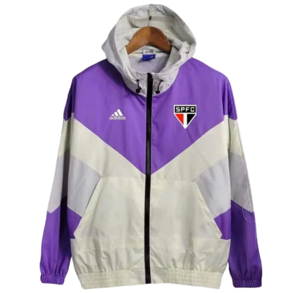 São Paulo 2023 Windbreaker Purple Soccer Jersey