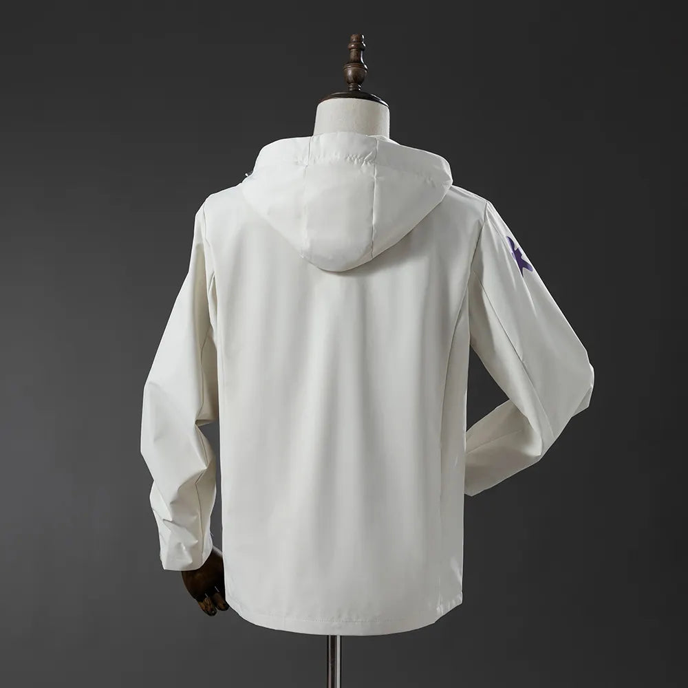 Brazil Windproof Jacket-Off White