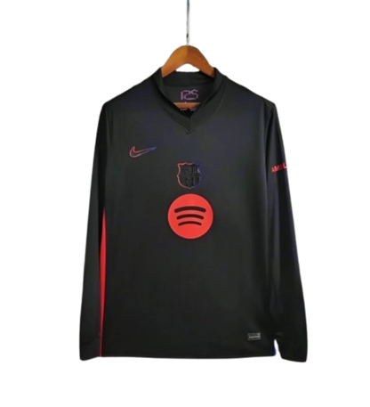 Barcelona Away Long Sleeve Jersey 2024-25