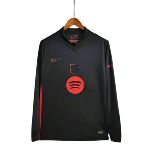 Barcelona Away Long Sleeve Jersey 2024-25