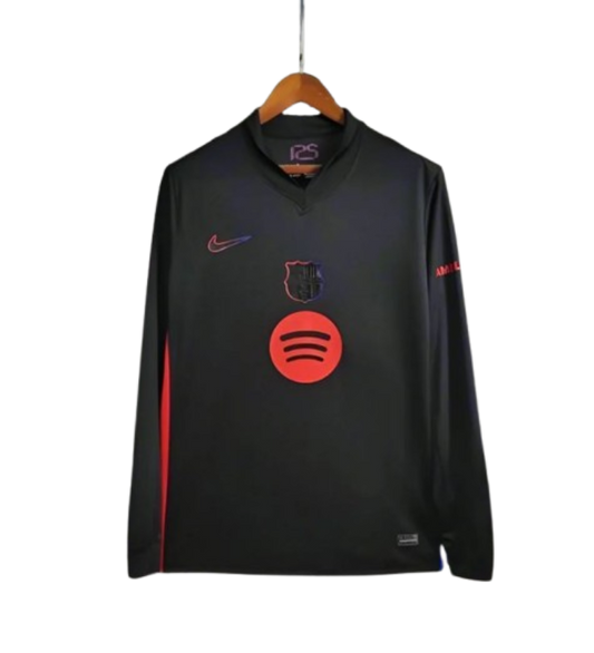 Barcelona Away Long Sleeve Jersey 2024-25