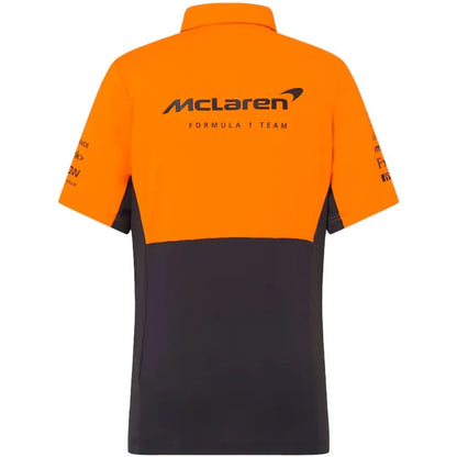 F1 McLaren Racing Team Polo Shirt Orange 2024