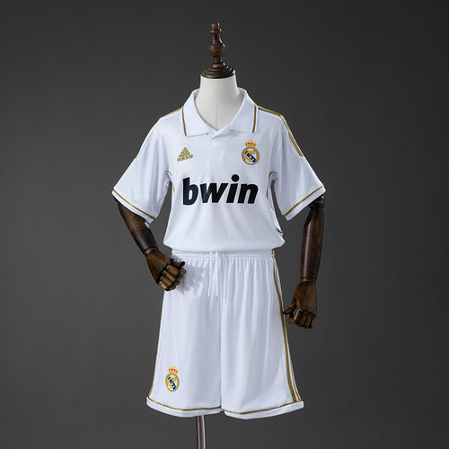 Real Madrid 11-12 Home Retro Kids Kit