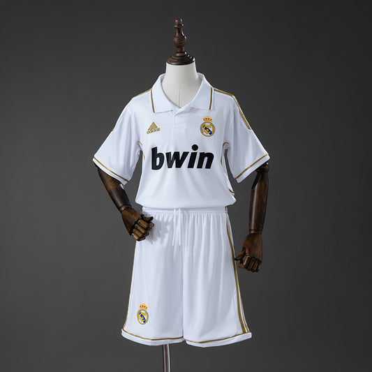Real Madrid 11-12 Home Retro Kids Kit