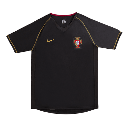 Nike Portugal Retro Jersey Away Soccer Shirt 2006