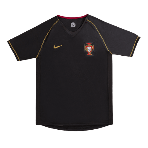 Nike Portugal Retro Jersey Away Soccer Shirt 2006