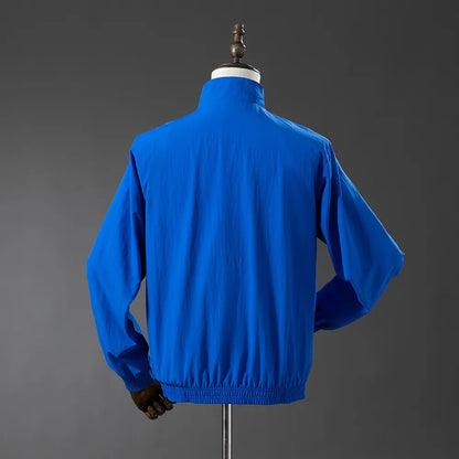 Mexico Reversible Jacket Windbreaker - White & Blue
