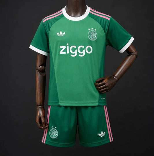 26-27 Kids Ajax Green Goalkeeper Jersey