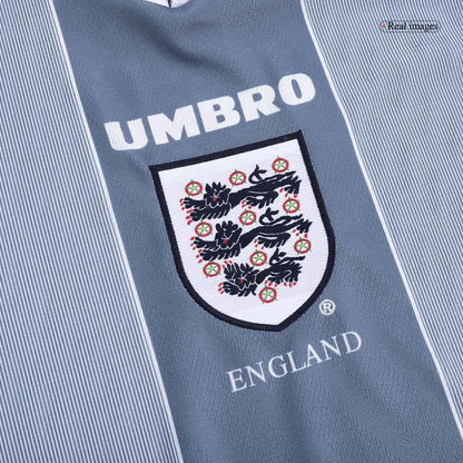 England Euro Cup 1996 Retro Away Long Sleeve Jersey