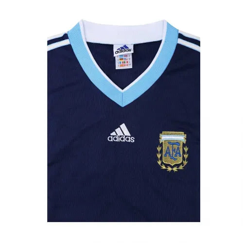 Argentina World Cup 1998 Retro Jersey Away