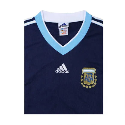 Argentina World Cup 1998 Retro Jersey Away