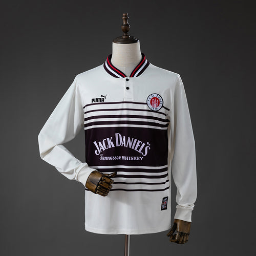 St. Pauli 97-98 Home Retro Long Sleeve Jersey