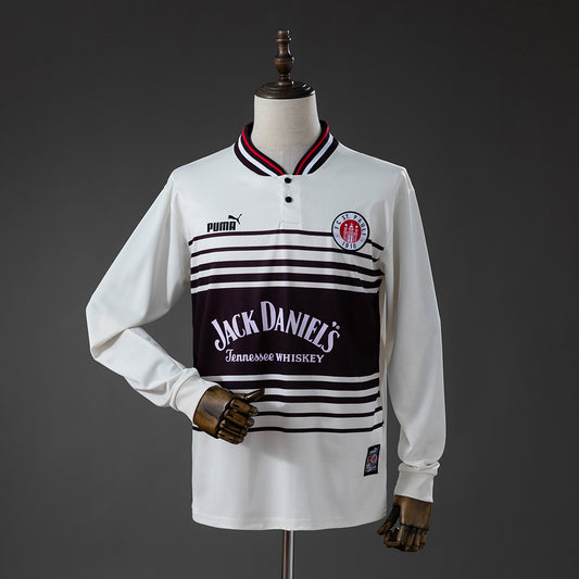 St. Pauli 97-98 Home Retro Long Sleeve Jersey