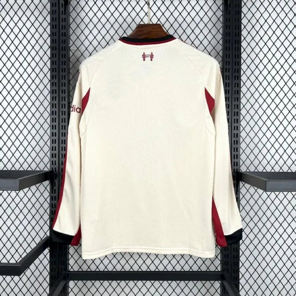 2025-26 Liverpool Away Long Sleeves Jersey
