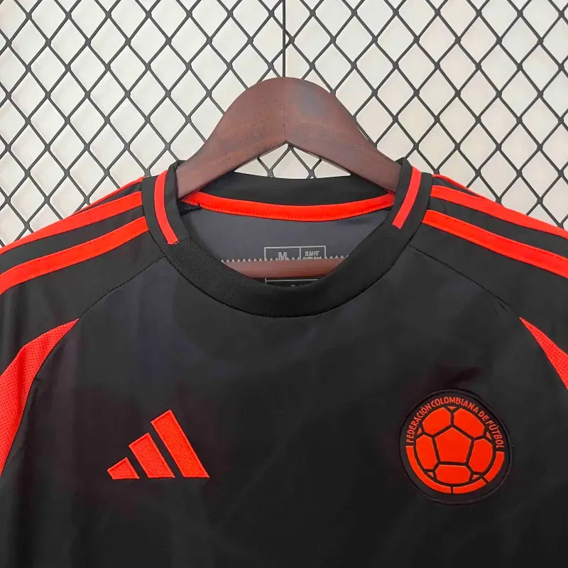 Colombia Nation Away James #10 L.Díaz #7 Football Jersey Copa America 2024