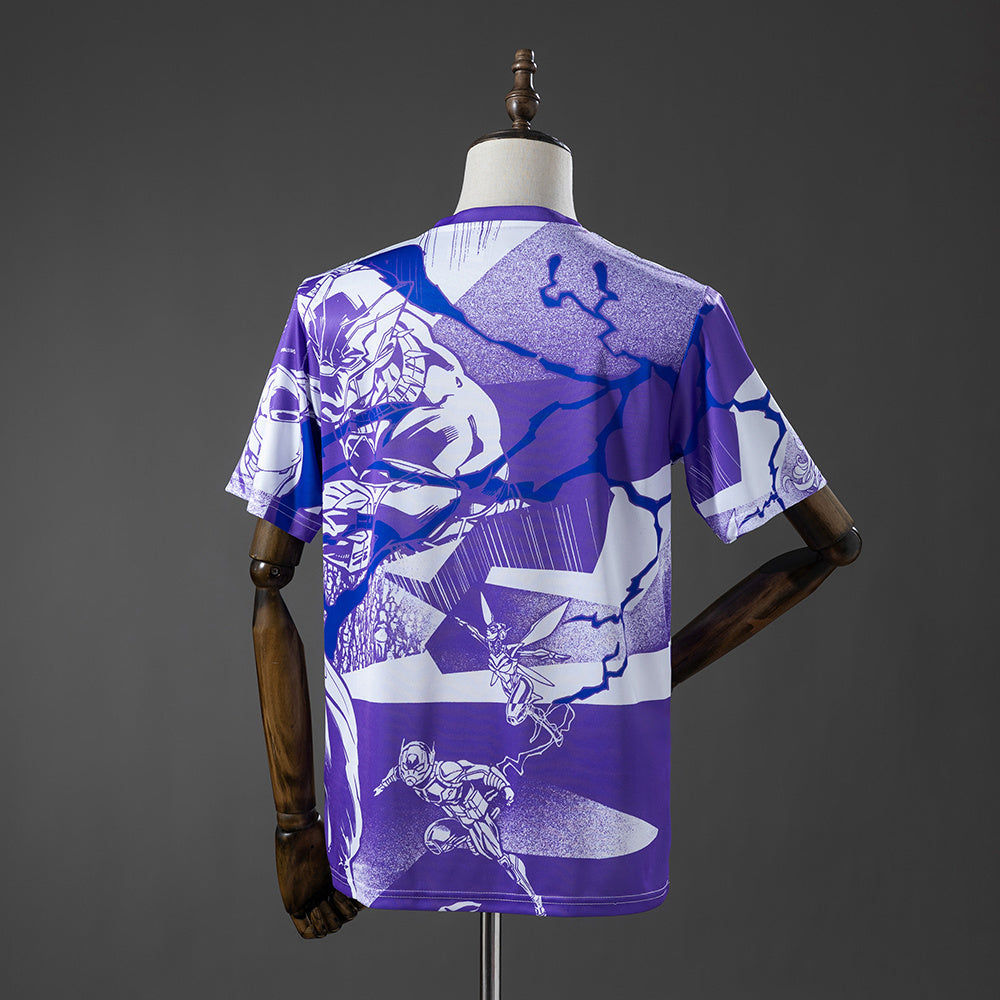 Real Madrid 25-26 Avengers - Pre-Match (Purple) Jersey