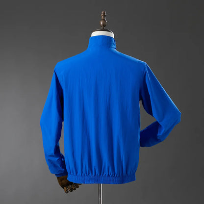 France Reversible Jacket Windbreaker - White & Blue