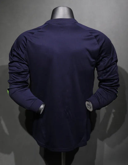 Real Madrid Third Away Retro Jersey Long Sleeve Shirt 12-13