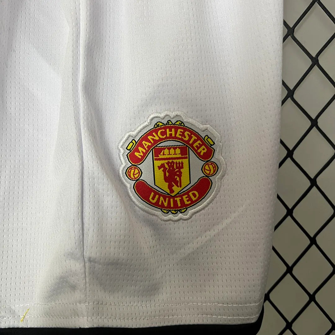 Manchester United 07-08 Home Retro Kids Kits Champions League Version Jerseys
