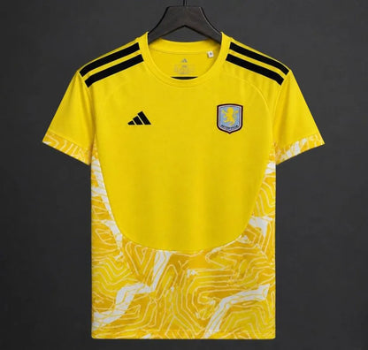 26-27 Mens Aston Villa Goalkeeper Yellow Jersey