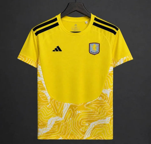 26-27 Mens Aston Villa Goalkeeper Yellow Jersey