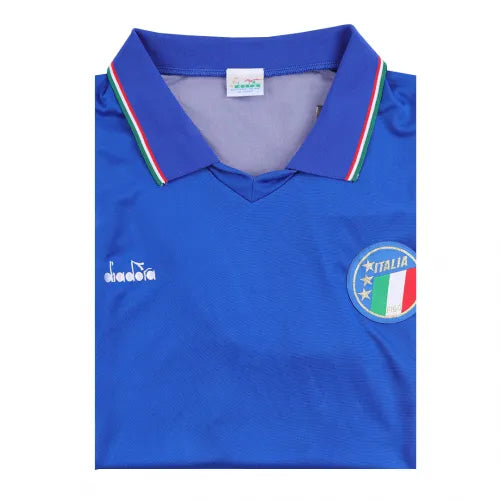 Italy World Cup 1990 Retro Jersey Home