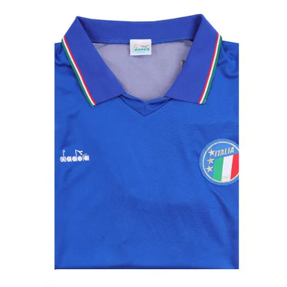 Italy World Cup 1990 Retro Jersey Home