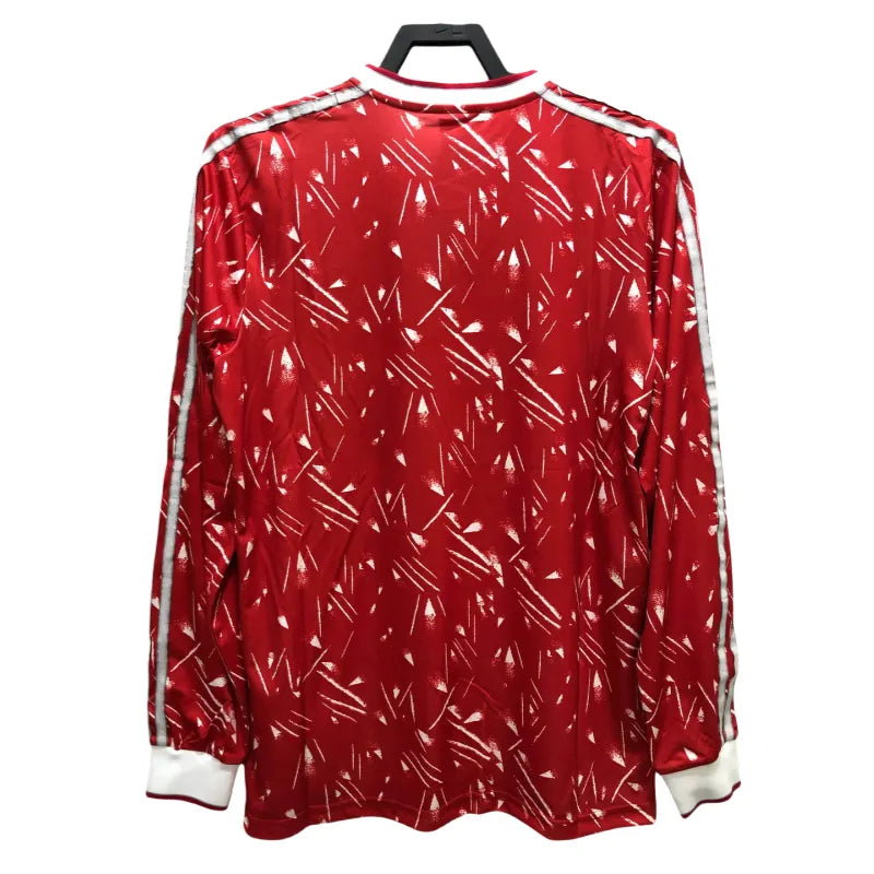 Liverpool Retro Long Sleeve Home Football Shirt 1989/1991
