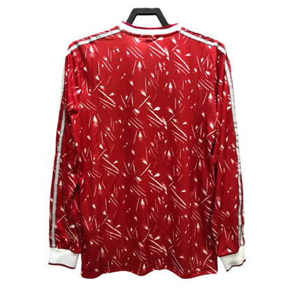 Liverpool Retro Long Sleeve Home Football Shirt 1989/1991