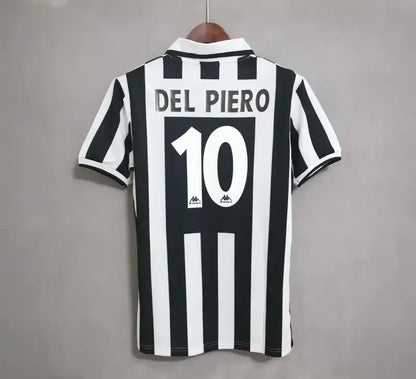 1996-97 Juventus Del Piero #10 Zidane #21 Retro Jersey Home Replica
