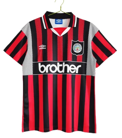 Manchester City 1994/96 Retro Jersey Away