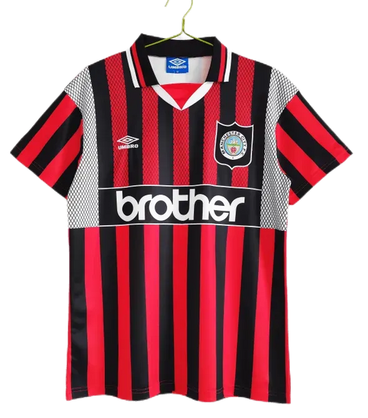 Manchester City 1994/96 Retro Jersey Away