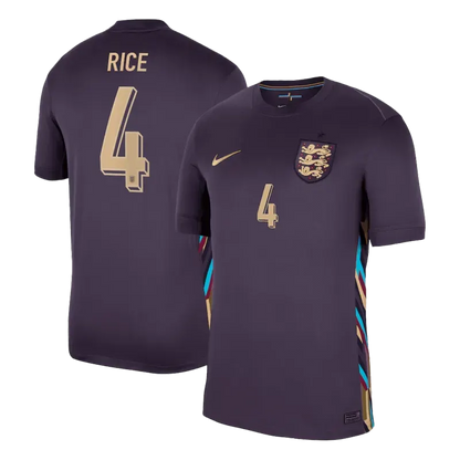 2024 EURO Nation England Away Jersey RICE #4 KANE #9 BELLINGHAM #10 FODEN #11