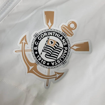 2023/2024 Corinthians Windbreaker White Football Shirt