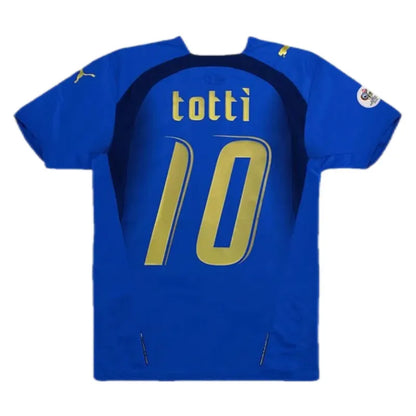 Italy World Cup 2006 Retro Jersey Home