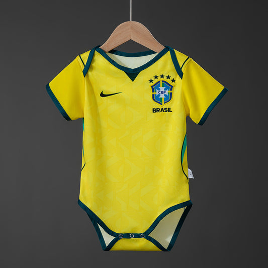 Brazil 26-27 Home Baby Jersey