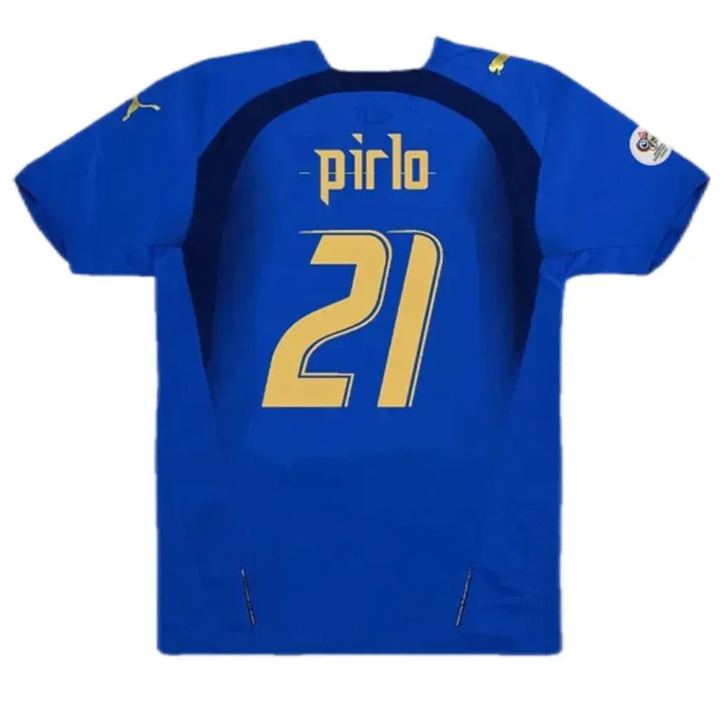 Italy World Cup 2006 Retro Jersey Home
